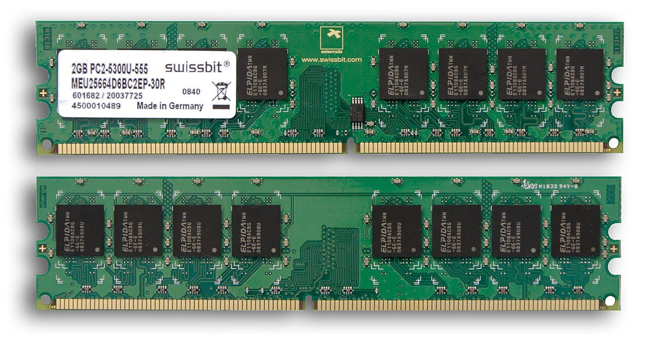 Memoria RAM de computador